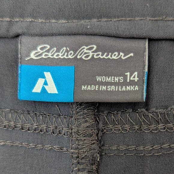 Eddie Bauer Guide Pro Womens Size 14 Gray Shorts - Picture 3 of 5